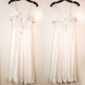 [RUNAWAY][New] Beach dress-M, White, Cream